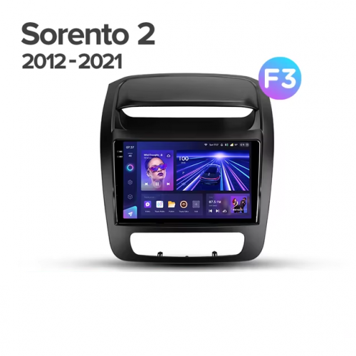 Штатная магнитола Teyes CC3 2K 4/32 Kia Sorento 2 II XM (2012-2021) F3 (11")