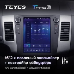 Штатная магнитола Tesla style Teyes TPRO 2 6/128 Mitsubishi Outlander 2 CW0W (2005-2013) Тип-B