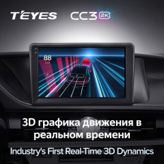 Штатная магнитола Teyes CC3 2K 4/32 Lexus ES ES200 ES250 ES300h ES350 XV60 VI (2012-2018) Тип-B