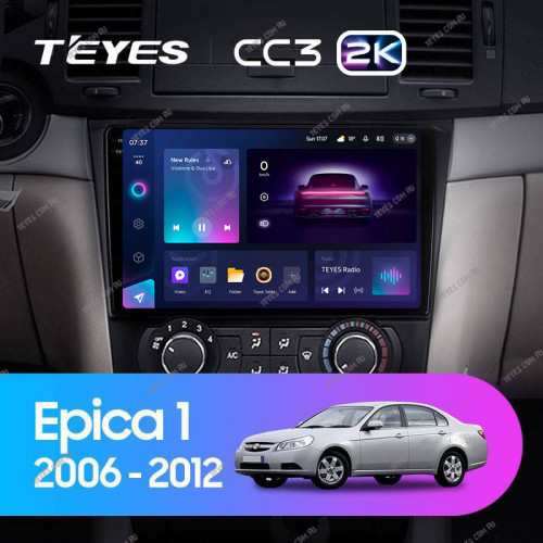 Штатная магнитола Teyes CC3 2K 6/128 Chevrolet Epica 1 (2006-2012)