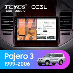 Штатная магнитола Teyes CC3L 4/32 Mitsubishi Pajero 3 V70 V60 (1999-2006)
