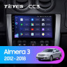 Штатная магнитола Teyes CC3 4/64 Nissan Almera 3 G15 (2012-2018) F1