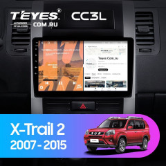 Штатная магнитола Teyes CC3L 4/64 Nissan X-Trail T31 (2007-2015)
