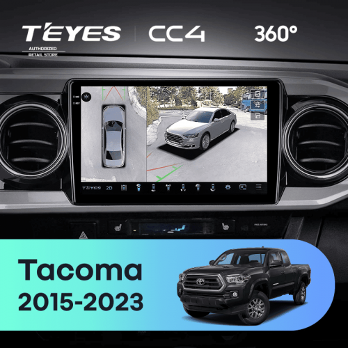 Штатная магнитола Teyes CC4 360 6/64 Toyota Tacoma N300 (2015-2023) F2