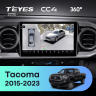Штатная магнитола Teyes CC4 360 6/64 Toyota Tacoma N300 (2015-2023) F2