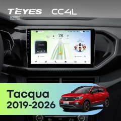 Штатная магнитола Teyes CC4L 6/64 с DTS Volkswagen Tacqua (2019-2026)