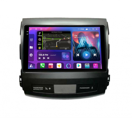 Штатная магнитола FarCar XXL056M Mitsubishi Outlander XL (2005-2013)