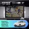 Штатная магнитола Teyes CC4 Pro 12/256 Toyota Previa XR50 3 (2006-2019) Правый руль (13")