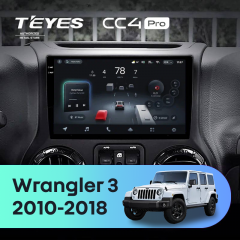 Штатная магнитола Teyes CC4 Pro 8/128 Jeep Wrangler 3 JK (2010-2017) L14