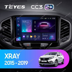 Штатная магнитола Teyes CC3 2K 6/128 Lada Xray (2015-2022)