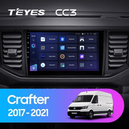 Штатная магнитола Teyes CC3 6/128 Volkswagen Crafter (2017-2021)