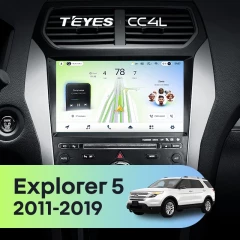 Штатная магнитола Teyes CC4L 6/64 Ford Explorer 5 (2011-2019) Тип-B