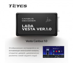 CANBUS для Lada Vesta v1.0