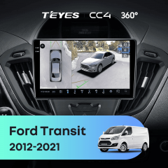 Штатная магнитола Teyes CC4 360 6/64 Ford Transit (2012-2021) F1