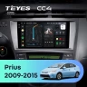 Штатная магнитола Teyes CC4 6/64 Toyota Prius 3 XW30 (2009-2015) F1 Правый руль