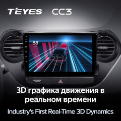 Штатная магнитола Teyes CC3 4/32 Hyundai i10 (2013-2016)
