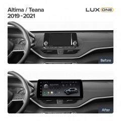 Переходная рамка Nissan Altima Teana (2018-2023) (12,3")