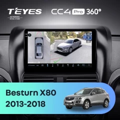 Штатная магнитола Teyes CC4 Pro 360 12/256 FAW Besturn X80 (2013-2018) F1