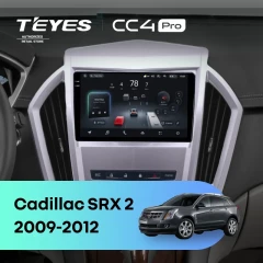 Штатная магнитола Teyes CC4 Pro 8/128 Cadillac SRX 2 (2009-2012)