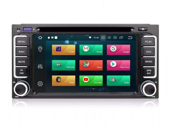 Штатная магнитола Carmedia MKD-T610-P6-8 Toyota Camry V30 (2002-2006)