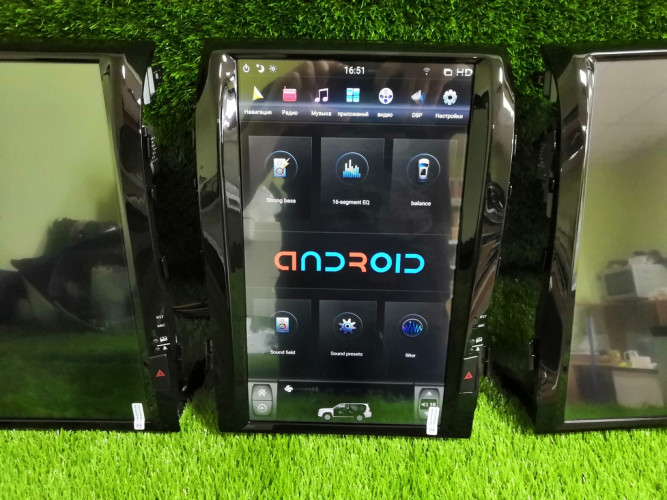 Штатная магнитола Tesla Carmedia ZF-1816H-DSP Toyota Land Cruiser 200 2007-2015 (максималка)