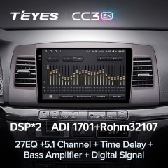 Штатная магнитола Teyes CC3 2K 4/32 Toyota Mark II 9 X110 (2000-2007) F2