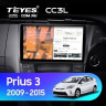 Штатная магнитола Teyes CC3L 4/64 Toyota Prius 3 XW30 (2009-2015) F2 Правый руль