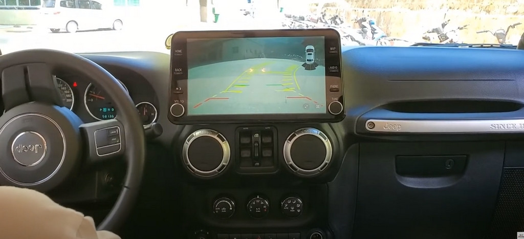 Штатная магнитола Tesla Carmedia ZF-6016-DSP Jeep Wrangler 2010-2017