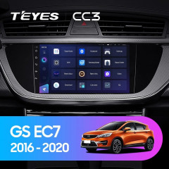 Штатная магнитола Teyes CC3 6/128 Geely Emgrand EC7 (2016-2020) F1
