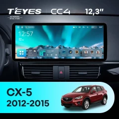 Штатная магнитола Teyes CC4 12.3" 6/64 Mazda CX-5 (2012-2015) Тип-B