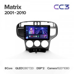 Штатная магнитола Teyes CC3 4/64 Hyundai Matrix (2001-2010)