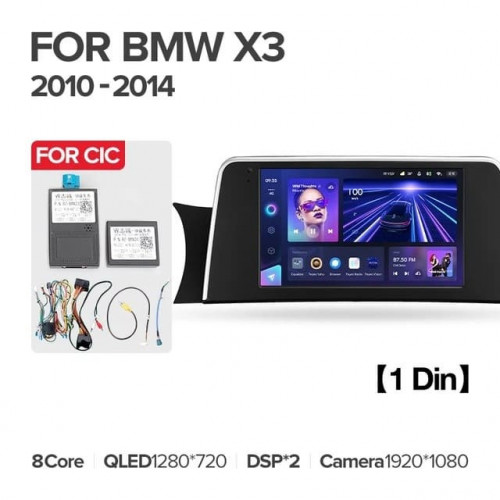 Штатная магнитола Teyes CC3L 4/64 BMW X3 F25 CIC (2010-2014)
