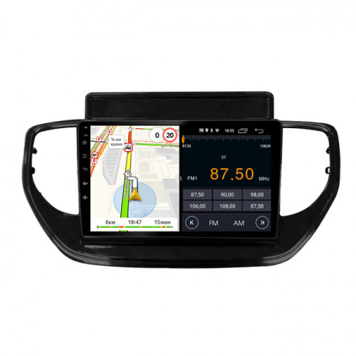 Штатная магнитола Parafar PF767UHD Hyundai Solaris (2020+)