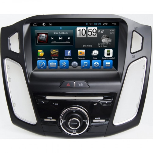 Штатная магнитола Carmedia KR-9004-T8 Ford Focus III 2011-2015