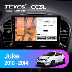 Штатная магнитола Teyes CC3L 4/32 Nissan Juke (2010-2014)