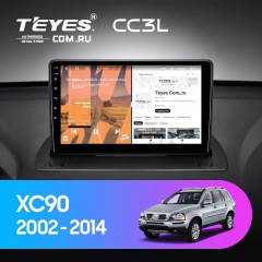 Штатная магнитола Teyes CC3L 4/32 Volvo XC90 (2002-2014) F1