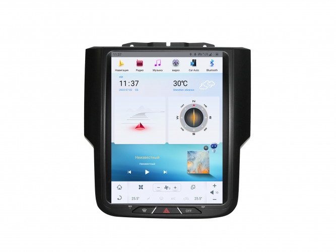 Штатная магнитола Tesla Carmedia ZF-1159-Q6 Dodge RAM 1500 (2009-2016)