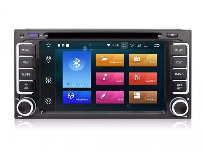 Штатная магнитола Carmedia MKD-T610-P6-8 Toyota Corolla (2000-2007)(E120,E121G)