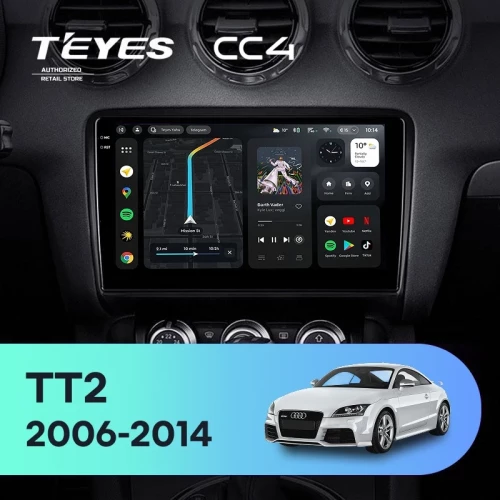 Штатная магнитола Teyes CC4 6/64 Audi TT 2 (2006-2014)