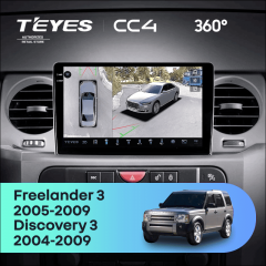 Штатная магнитола Teyes CC4 360 6/64 Land Rover Discovery 3 (2004-2009) F1