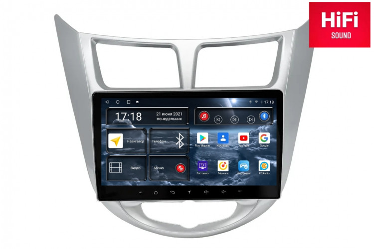 Штатная магнитола Redpower 75067 Hyundai Solaris 1-поколение RB (09.2010-01.2017)