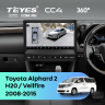 Штатная магнитола Teyes CC4 360 8/128 Toyota Vellfire (2008-2015) F3