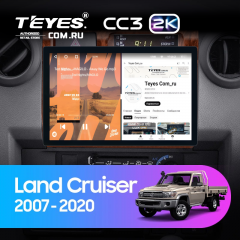 Штатная магнитола Teyes CC3 2K 4/32 Toyota Land Cruiser 70 Series LC 79 (2007-2020) (11&quot;) (Дерево)