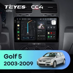 Штатная магнитола Teyes CC4 6/64 Volkswagen Golf 5 (2003-2009) F2