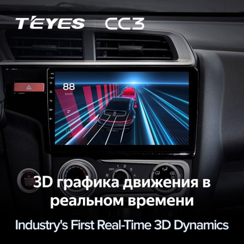 Штатная магнитола Teyes CC3 6/128 Honda Jazz 3 (2013-2020) Тип-B