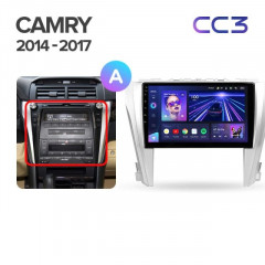Штатная магнитола Teyes CC3 6/128 Toyota Camry 7 XV 50 55 (2014-2017)