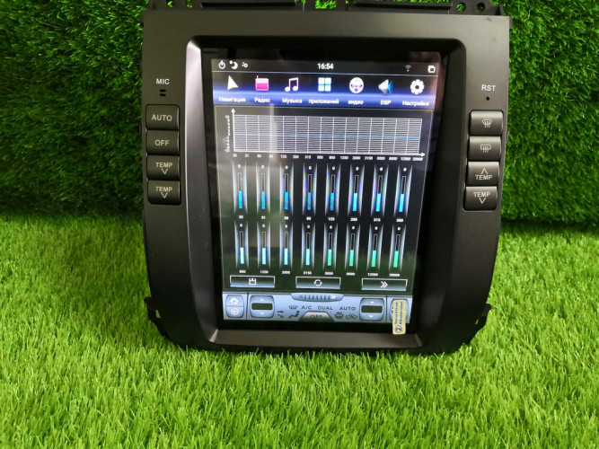 Штатная магнитола Tesla Carmedia ZF-1116-L-DSP Toyota Land Cruiser Prado 120 2002-2009