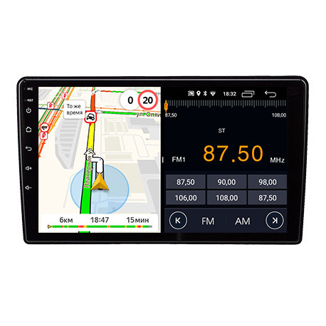 Штатная магнитола Parafar PF079Lite-B Peugeot 307 2001-2008