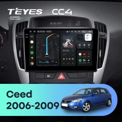 Штатная магнитола Teyes CC4 8/128 Kia Ceed (2006-2009)
