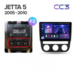 Штатная магнитола Teyes CC3 6/128 Volkswagen Jetta 5 (2005-2010) F2